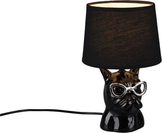 Tafellamp Reality Dosy - Zwart | E14 | 320 lm | Keramiek