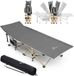 Markenlos Wan GmbH Opklapbaar Campingbed - Reisbed Vouwbed - Outdoor Kamperen - Extra Sterk Ontwerp - XXL formaat