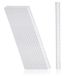D.RECT - 15 Stuks - 50 cm Liniaal Plastic Kunststof Transparant Kristalhelder voor School Kantoor Thuis