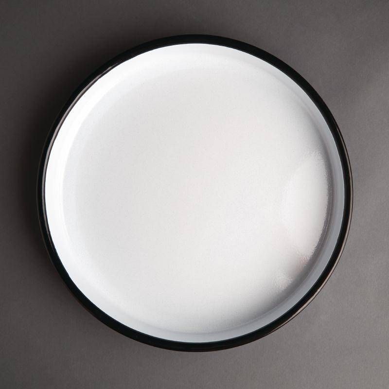 Olympia geëmailleerd dienblad | rond 32 cm