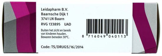 Leidapharm Ibuprofen Liquid Capsules 400 Mg Suikervrij (20 capsules)