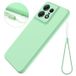 Motorola Coque Motorola Edge 50 Pro en Silicone Liquide - Verte