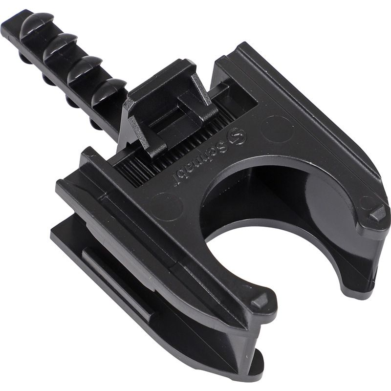 Toolstation Buisclip euro 19mm zwart (50 Stuks)
