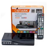 Ostark AS2X 10 bits digitale satellietontvanger FTA DVB S2 S S2X DVBS2 HDMI FHD 1080P FTA H265 USB WiFi WLAN rj45 inbegrepen