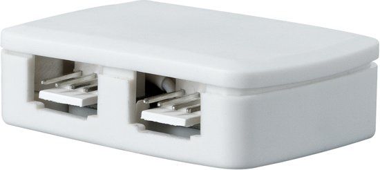 Paulmann YourLED Junction-Box 4-voudige verdeling Wit, kunststof - 60 Watt