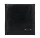 Bric's Monte Rosa Portemonnee RFID Leer 9.5 cm - Jongens - Horizontaal - schwarz