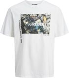 JACK & JONES JREBTOKYO TEE SS CREW NECK T-shirt garçon Blanc Coton Regular Fit