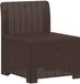 vidaXL - Canapé d'extérieur - Rotin - Aspect - PP - Marron