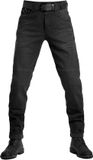 Pando Moto Boss Dyn 01 Zwarte Motorjeans - Maat 32/30