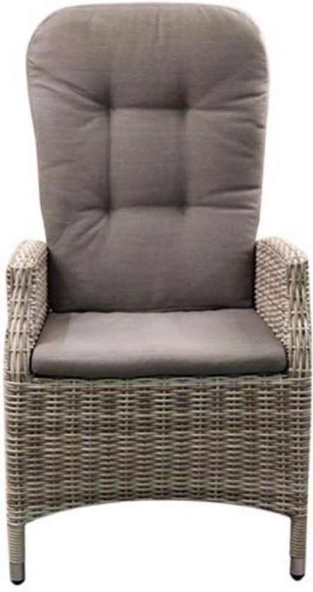 Buitengewoon Boet Mora Loungestoel Bruin Aluminium