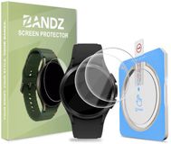 Bandz Verre Versterkt Glas Screenprotector (2 Pak) 42mm met One-Click installatietool – geschikt voor Samsung Galaxy Watch 4 Classic 42mm - Helder - Krasbestendig - Bubbelvrij