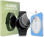 Bandz Verre Versterkt Glas Screenprotector (2 Pak) 42mm met One-Click installatietool – geschikt voor Samsung Galaxy Watch 4 Classic 42mm - Helder - Krasbestendig - Bubbelvrij
