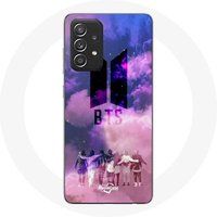 Maniacase Hoesje voor Samsung Galaxy A33 5G BTS ON Poster Fanart Logo