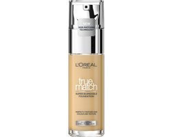 L'Oréal True Match Foundation 2.W Golden Almond - Natuurlijk Dekkende Foundation met Hyaluronzuur en SPF 17 - 30 ml