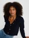 Morgan - Long-sleeved Cardigan 252-Mimdie Navy Blue - Maat : XL