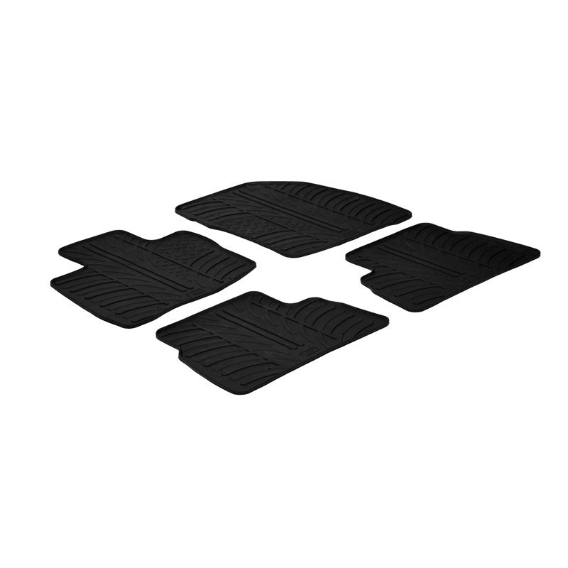 Gledring Rubbermatten Honda Civic 5 Deurs 2006- 2011 (T Profiel 4-delig + Montageclips