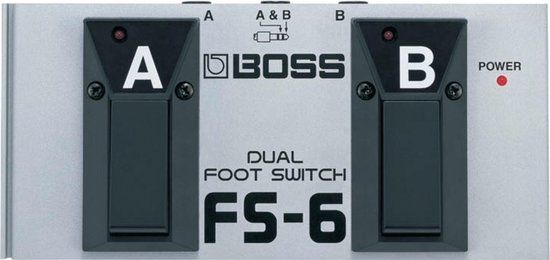 Boss Audio Systems FS-6 dubbele voetschakelaar