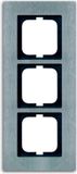 Busch-Jaeger ABB Busch-Jaeger 1723-860 BJ AFDEKRAAM 3V C-RVS