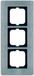 Busch-Jaeger ABB Busch-Jaeger 1723-860 BJ AFDEKRAAM 3V C-RVS
