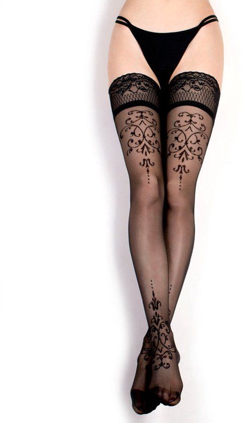 Ballerina Fantasy Hold Ups Kousen (20 denier) Zwart