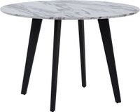 Beliani MOSBY - Eettafel - Rond - Design - Grijs - MDF - 110 cm