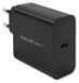 Qoltec 52379 Super Quick PD Chargeur | 1xUSB-C | 65W | 5-20V | 3-3.25A | Noir