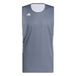 adidas heren M Everyday Pro Bball Jersey Shirt, Team Onix/White, M