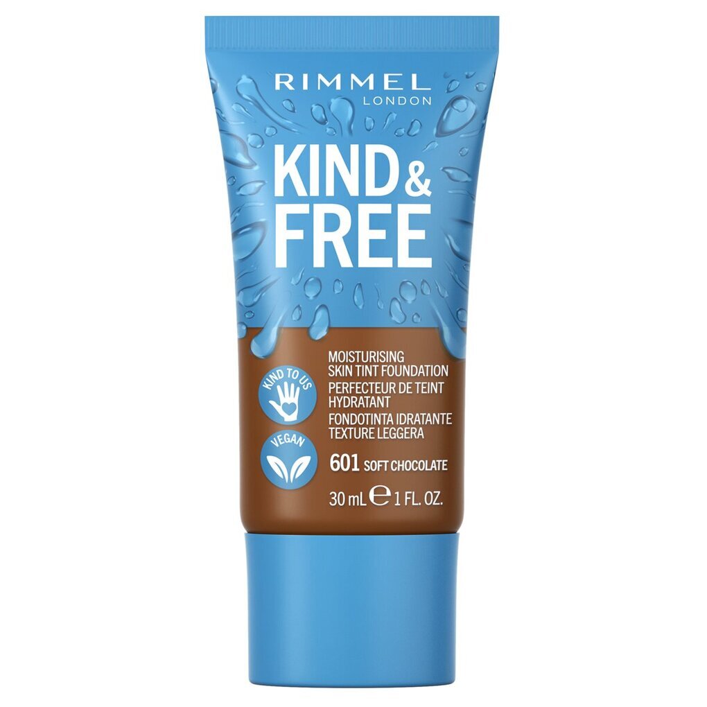 Rimmel London Rimmel Kind & Free Foundation - 601 Soft Chocolate