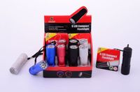 Johntoy Zaklamp 9 LED inclusief batterijen