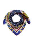 CODELLO Doek 'Sternzeichen Waage' donkerblauw / geel / rosa / wit