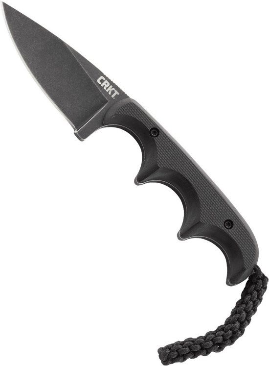 CRKT Minimalist droppoint zwart - Zakmes