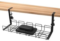 Gestion de câbles plateau pour sous bureau
