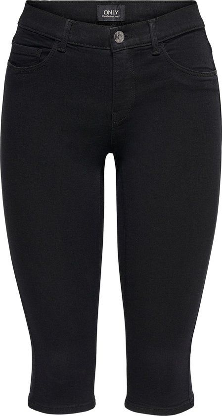 ONLY ONLRAIN LIFE REG SK KNICKERS DNM NOOS Women's Trousers - Size M - Black