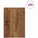 vidaXL Decor Panels 50 pcs Old Wood 21 x 30 x 0.27 cm Treated Wood