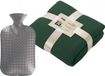 James & Nicholson Kruik Fleece deken/plaid - donkergroen - 130 x 170 cm