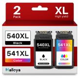 Canon Cartouches d'imprimante compatibles 540XL et 541XL, multipack