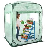 Bolt Edge Happiq Grote pop-up kas - Groen - 143x216x195cm