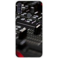 Samsung Galaxy A11 Dj mixer bedrukt siliconen hoesje