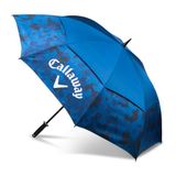 Callaway Golf Shield Golfparaplu met dubbele luifel, 162,6 cm, 2026, marineblauw/rood