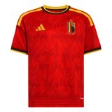 ADIDAS PERFORMANCE Functioneel shirt 'Belgium 26 Home Kids' geel / rood / zwart