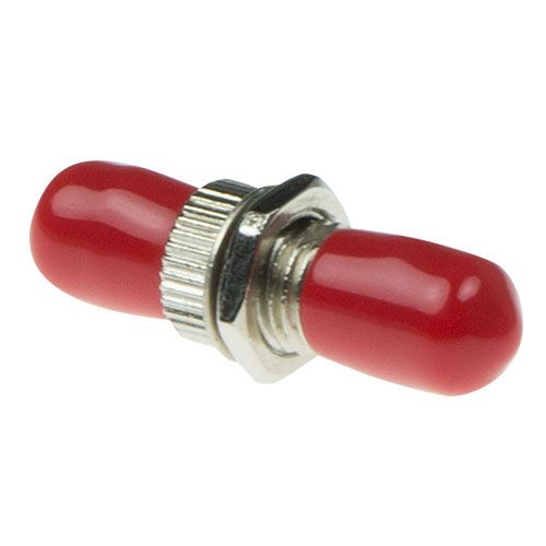 ACT Fiber optic ST-ST simplex adapter - blauw
