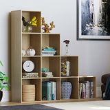 Vida Designs Durham Trap Boekenkast Planken Opbergorganisator Woonkamer Meubels (10 kubus, eiken)