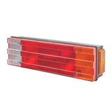 HELLA 2SK 340 101-031 Achterlicht - Gloeilamp - 24V - Opbouw/Geschroefd - Lenskleur: meerdere kleuren - Stekker: open kabeleinden - links/rechts - Aantal: 1