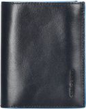 Piquadro Blue Square Herenportemonnee 10cc 12 cm RFID Blauw
