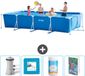 Intex Rectangular Frame Pool - 450 x 220 x 84 cm - Blue