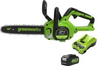 Merkloos Greenworks GD24CS30K4 Kettingzaag op batterij (30 cm) - Merkloos