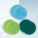 Hurricane Dweil Vervangpads - Set van 6 Stuks - Blauw/Groen - Microvezeldoek