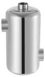 Échangeur de chaleur Chauffe-piscine 28 kW Acier inoxydable 304 Principe à contre-courant 292x134 mm