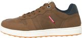 JACK & JONES JFWBARNEY PU COMBO SNEAKER Heren Cognac