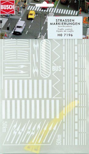 Busch 7196 H0 Road Marking